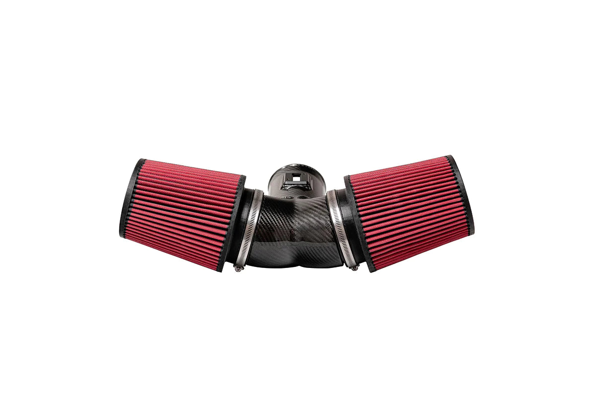 Corsa Performance - 2020+ C8 Corvette - Black / Carbon Fiber Air Intake