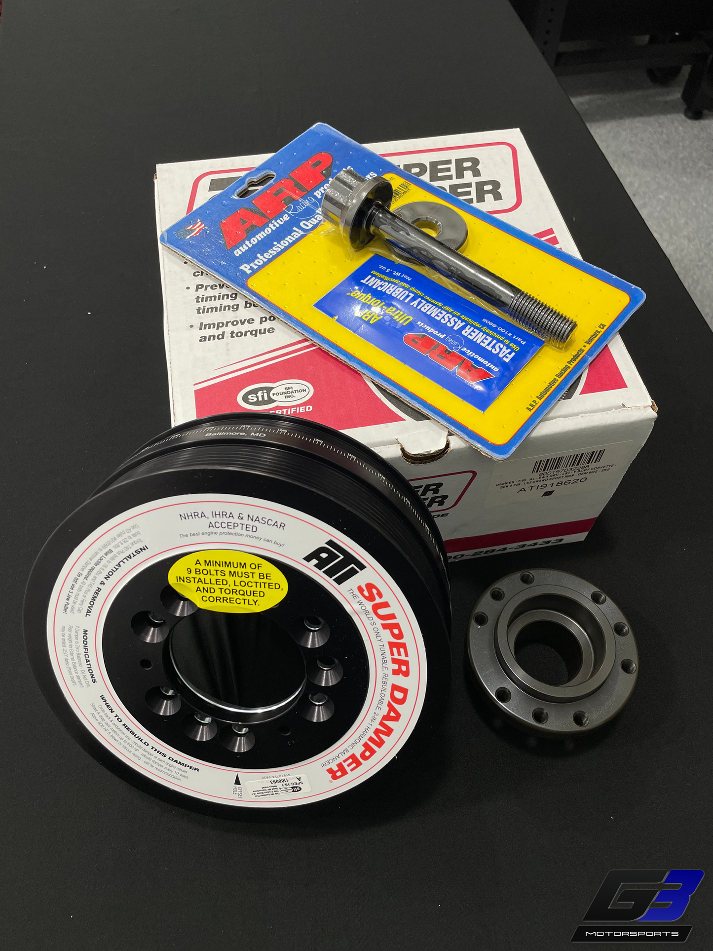 ATI Super Damper - LS7 (C6 Z06 & Gen & Camaro Z/28) & LS3 Dry Sump (C6 GS Manual)